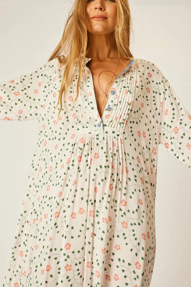 Women Natalie Martin Dresses Sammie Maxi Pinwheel Cotton