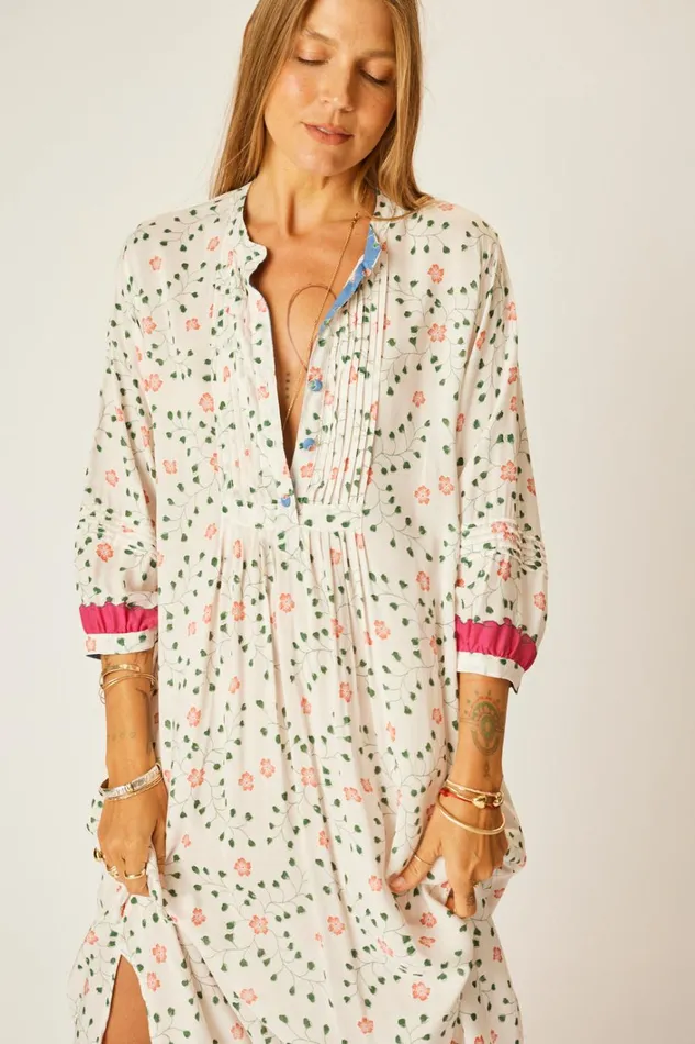 Women Natalie Martin Dresses Sammie Maxi Pinwheel Cotton