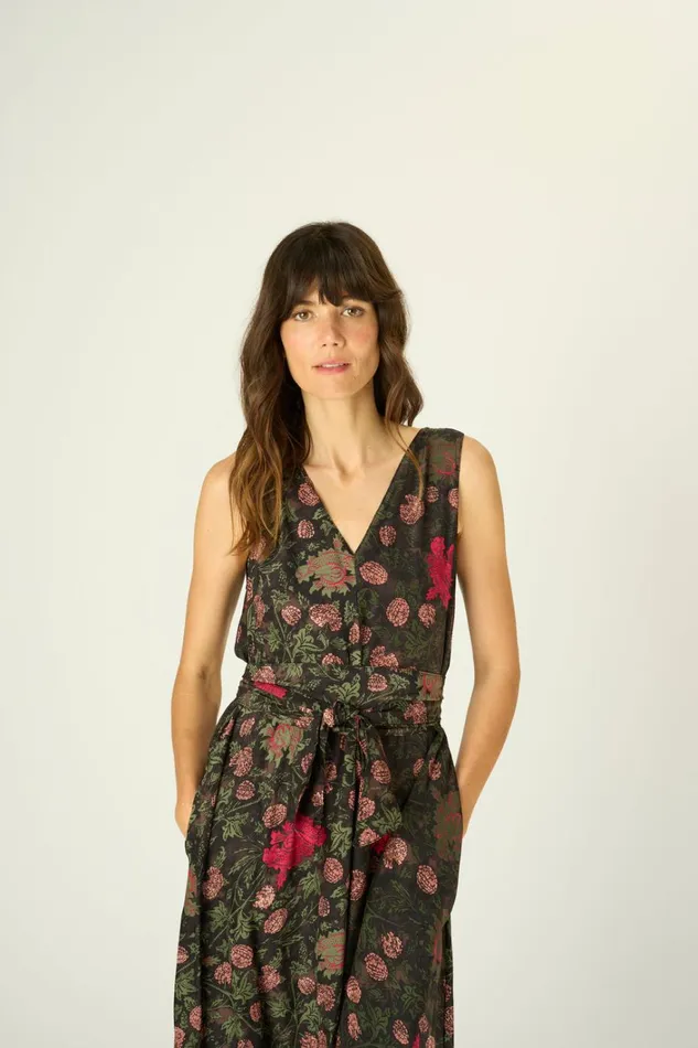 Women Natalie Martin Dresses Tova Maxi Lehua Black