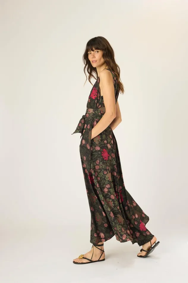 Women Natalie Martin Dresses Tova Maxi Lehua Black