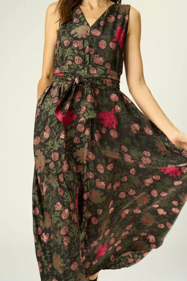 Women Natalie Martin Dresses Tova Maxi Lehua Black
