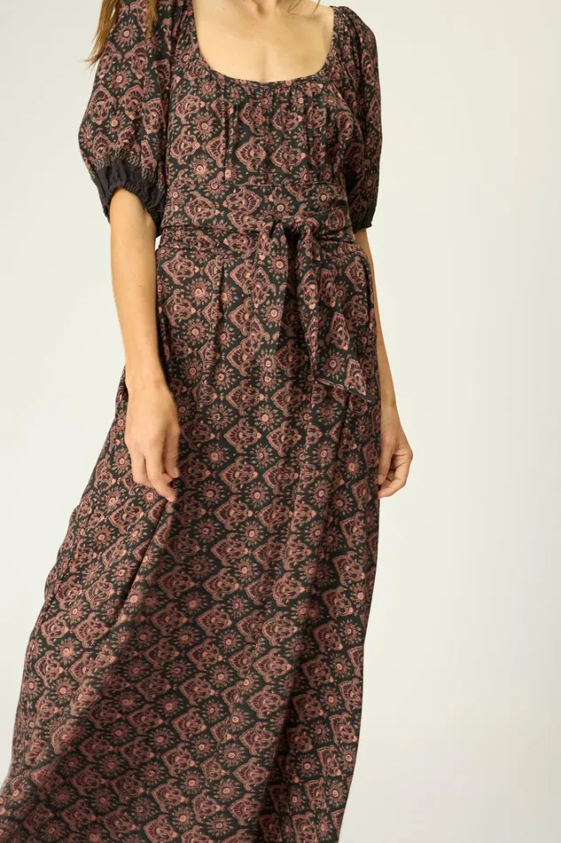 Women Natalie Martin Dresses Vivi Dress With Sash Fleurdelis Black