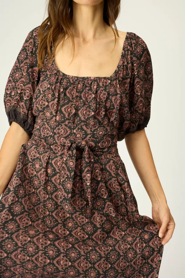 Women Natalie Martin Dresses Vivi Dress With Sash Fleurdelis Black