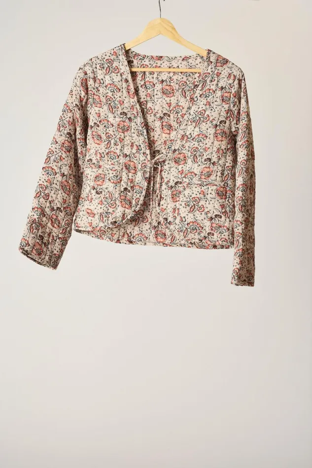Women Natalie Martin Jackets and Vests Saskia Jacket Heirloom Rose