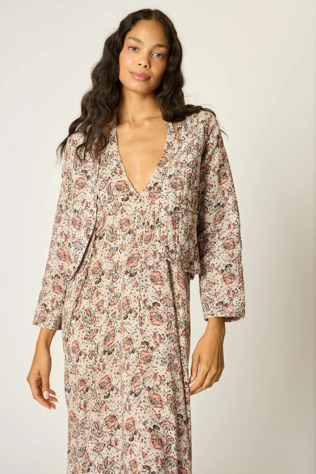 Women Natalie Martin Jackets and Vests Saskia Jacket Heirloom Rose