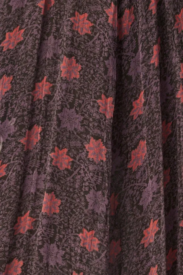Women Natalie Martin Tops Ariana Tank Snowflake Aubergine