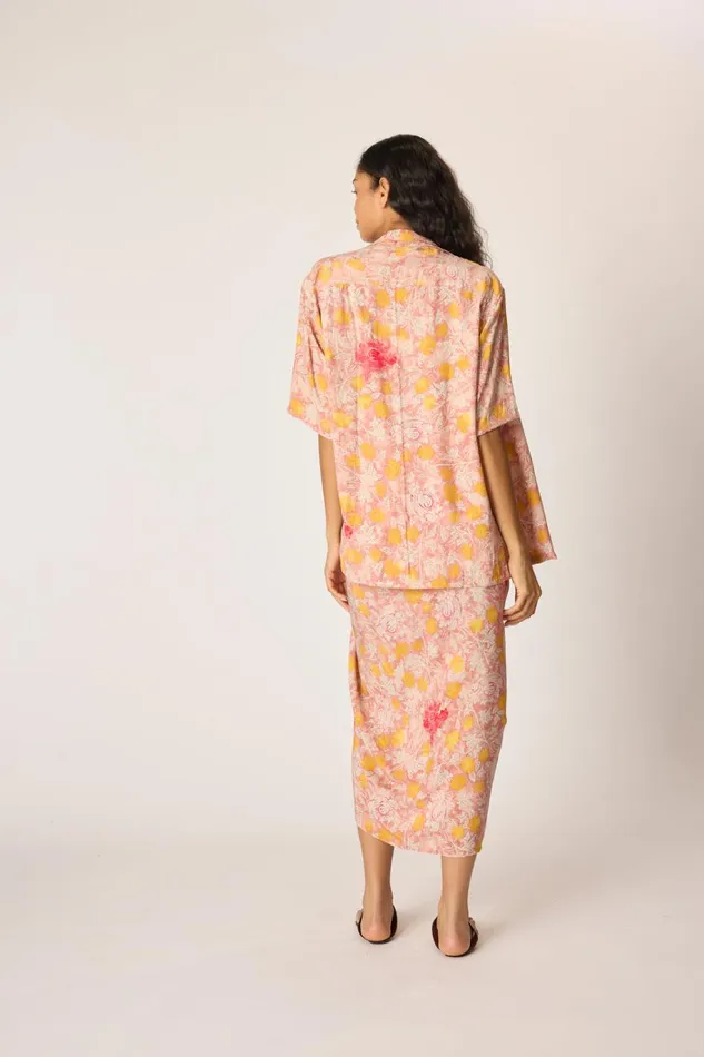 Women Natalie Martin Tops Kevin Shirt Unisex Lehua Sunset