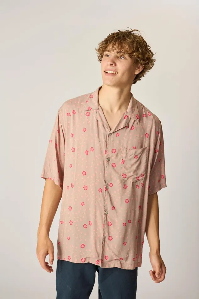 Women Natalie Martin Tops Kevin Shirt Unisex Pinwheel Mink