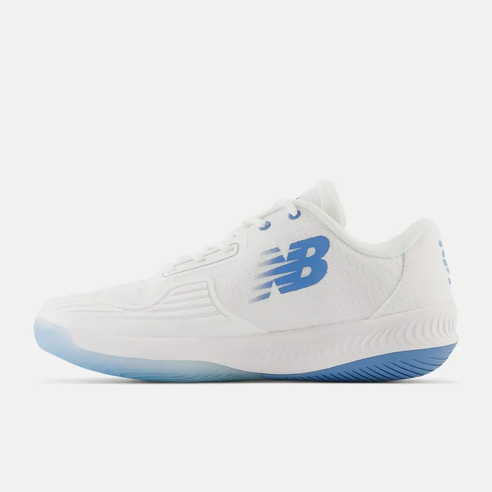 Women New Balance FuelCell 996v5 White with Navy and Hilite Tennis Women New Balance FuelCell 996v5 White with Navy and Hilite Tennis