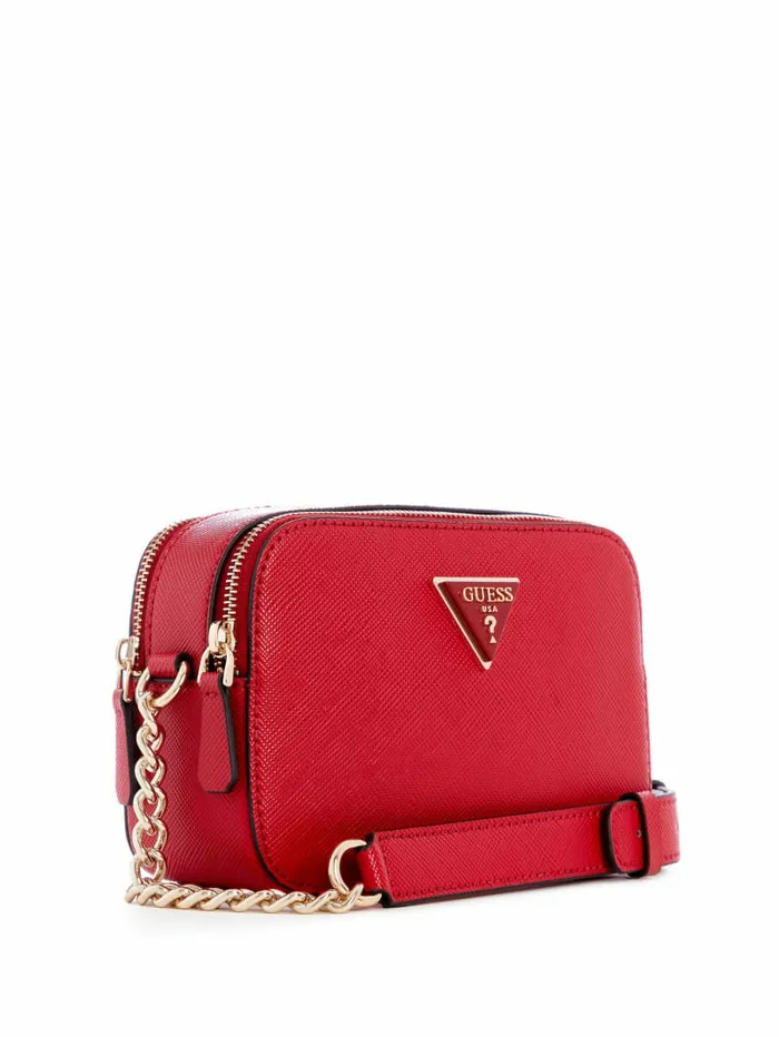Women Noelle Camera Crossbody Red Handbags GUESS