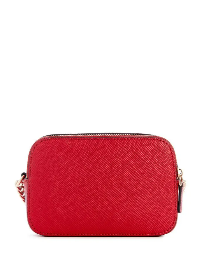 Women Noelle Camera Crossbody Red Handbags GUESS