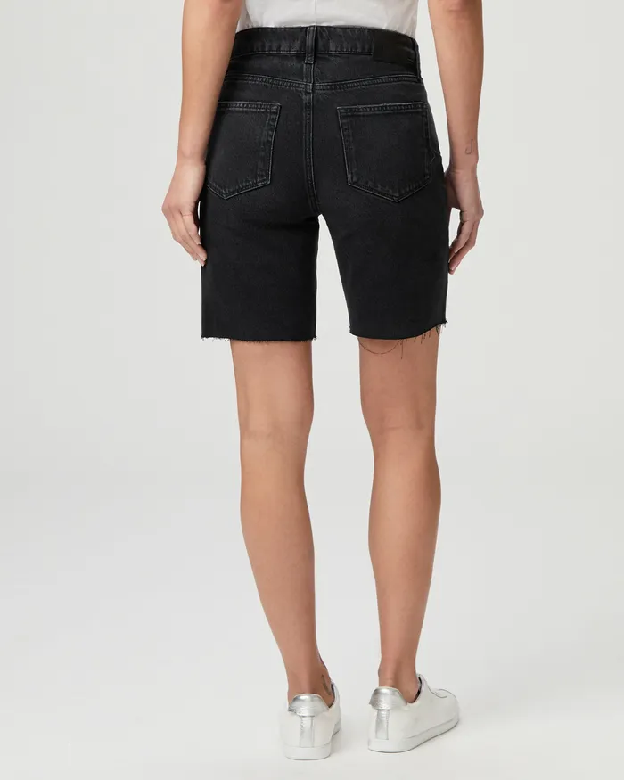 Women PAIGE Sammy Short 8211 Fade To Black Distressed Shorts Women PAIGE Sammy Short 8211 Fade To Black Distressed Shorts