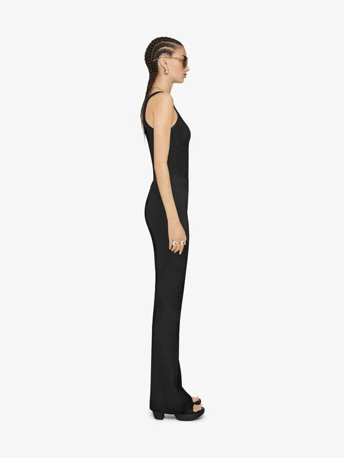Women Pants and Shorts Givenchy Flare Pants In 4G Jacquard Black