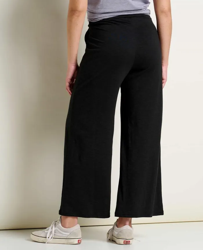 Women Pants Toad and Co Chaka Wide Leg Pant Black