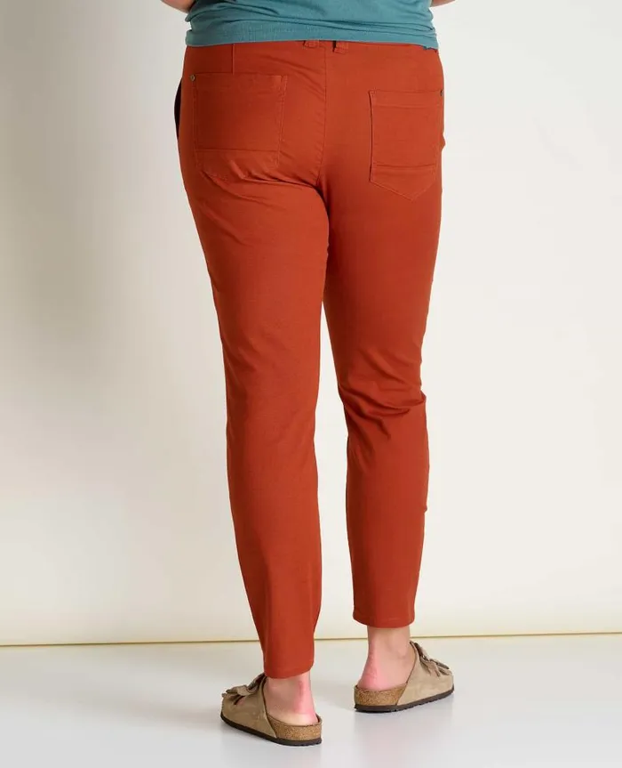Women Pants Toad and Co Earthworks Ankle Pant Cinnamon