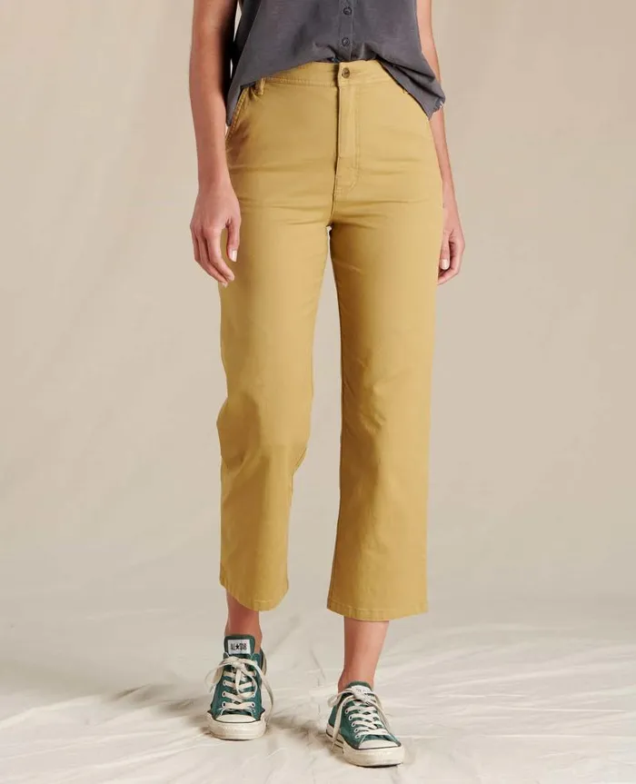 Women Pants Toad and Co Earthworks High Rise Pant Mantis