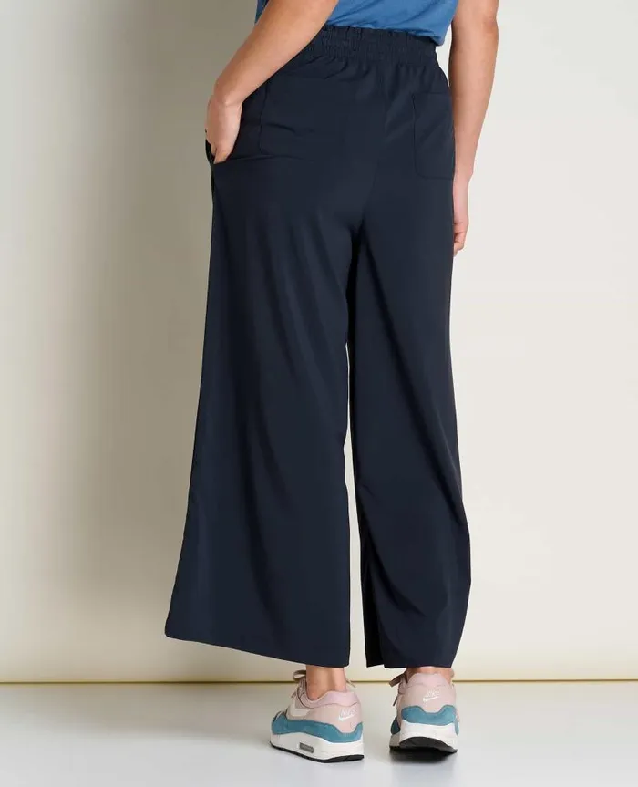 Women Pants Toad and Co Sunkissed Wide Leg Pant II Black
