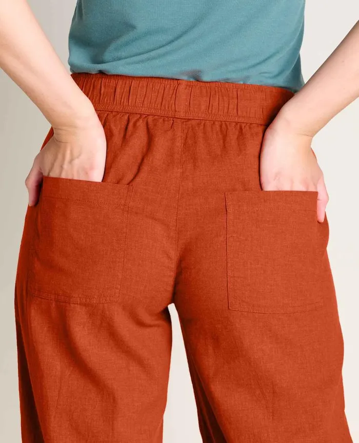 Women Pants Toad and Co Taj Hemp Pant Umber