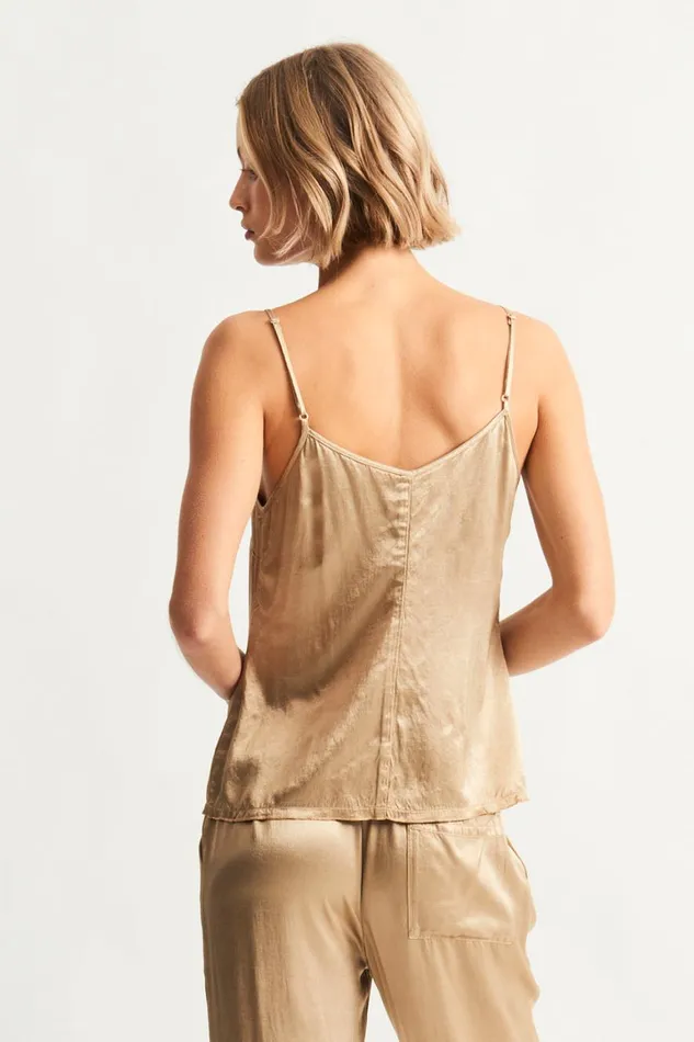 Women Pebble Satin Sand Mona Cami Raquel Allegra Dresses