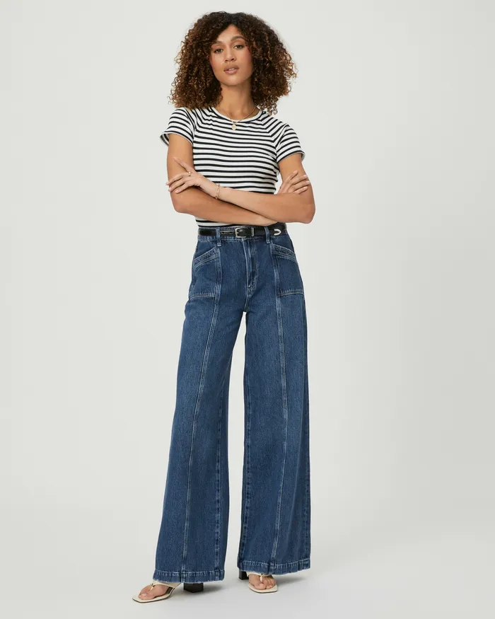 Women Portia Wide Leg Jean 8211 Bronx Flare PAIGE