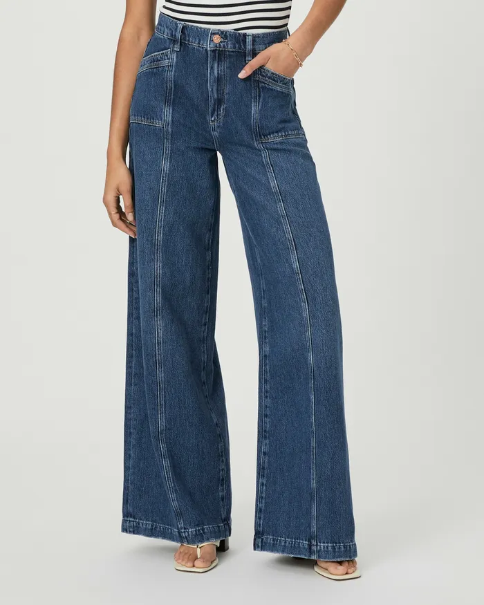 Women Portia Wide Leg Jean 8211 Bronx Flare PAIGE Women Portia Wide Leg Jean 8211 Bronx Flare PAIGE