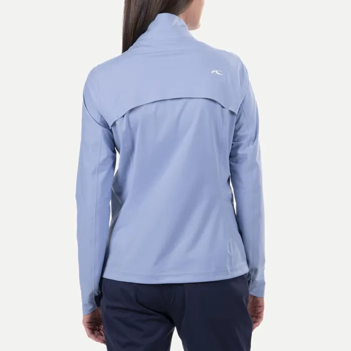 Women Rain Rescue 25L Jacket Calm Blue KJUS Rainwear