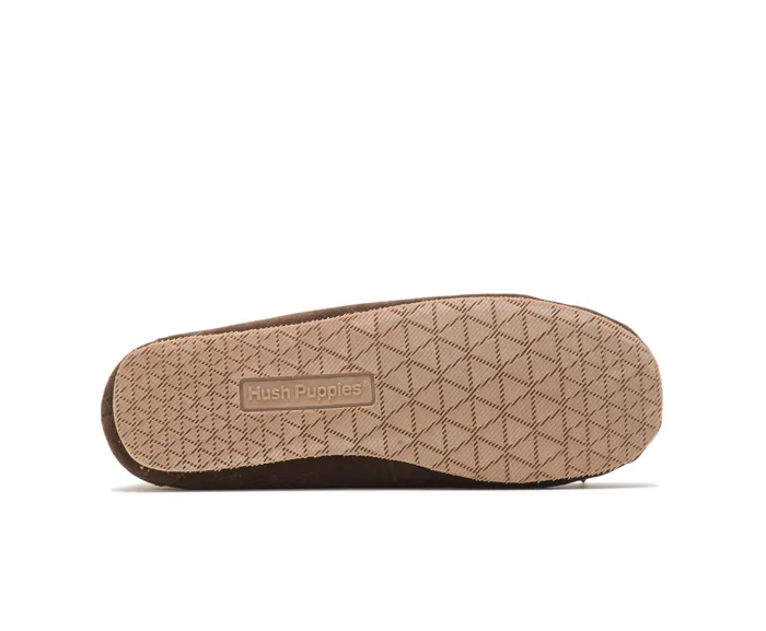 Women Raquel Jr Trapper Moc Chocolate Slippers Hush Puppies