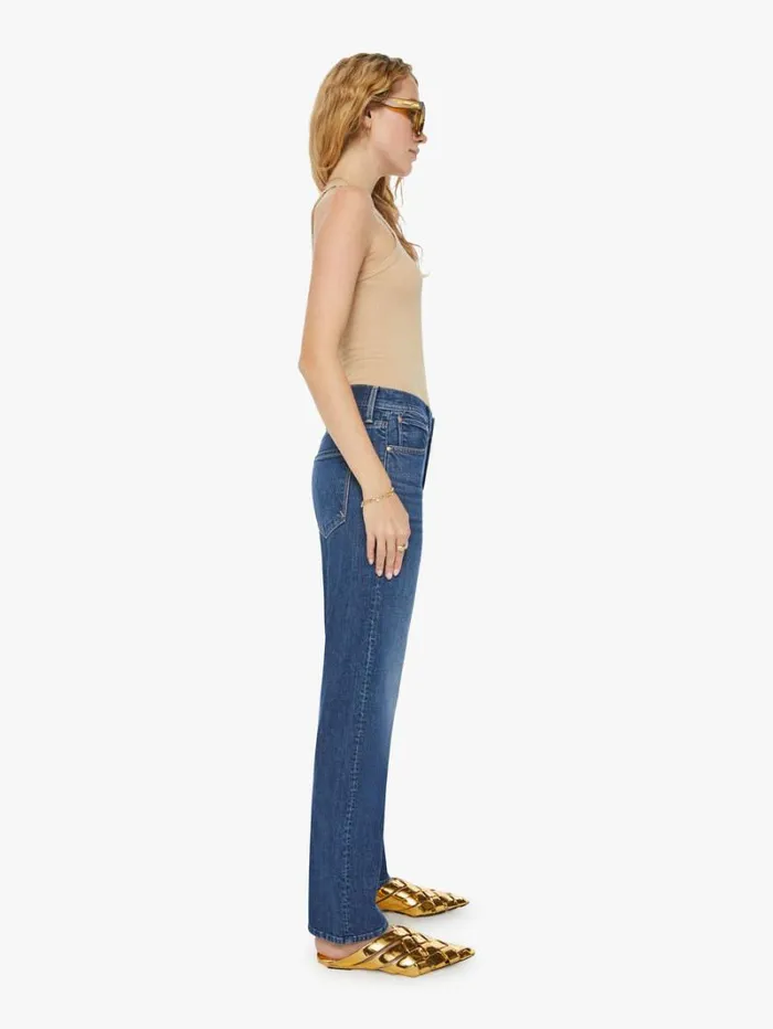 Women Relaxed Mother Denim The Ditcher Zip Hover Wash Cannonball Women Relaxed Mother Denim The Ditcher Zip Hover Wash Cannonball