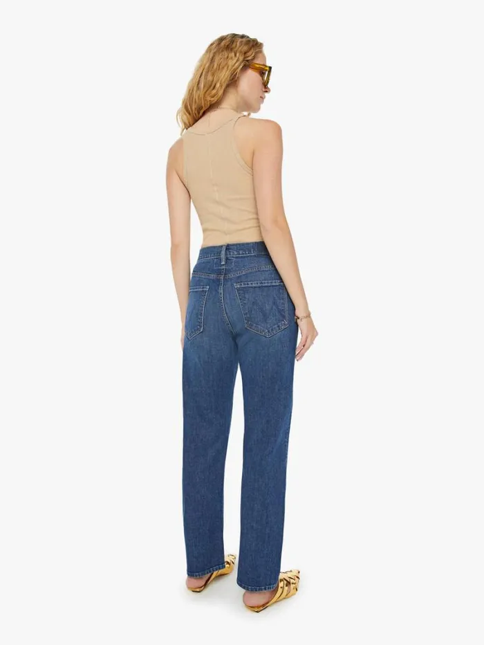 Women Relaxed Mother Denim The Ditcher Zip Hover Wash Cannonball Women Relaxed Mother Denim The Ditcher Zip Hover Wash Cannonball