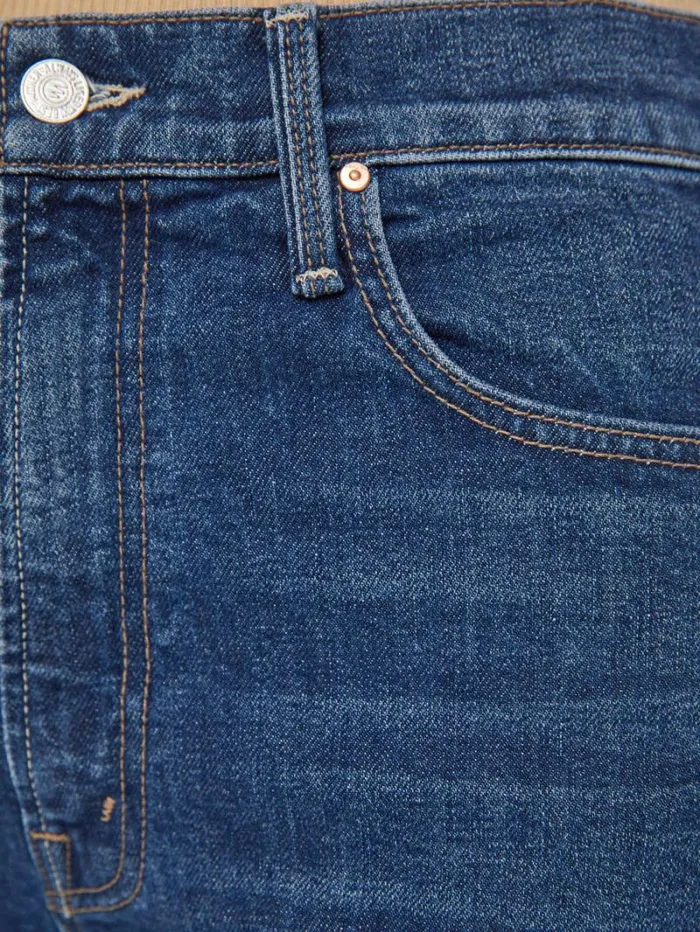 Women Relaxed Mother Denim The Ditcher Zip Hover Wash Cannonball Women Relaxed Mother Denim The Ditcher Zip Hover Wash Cannonball