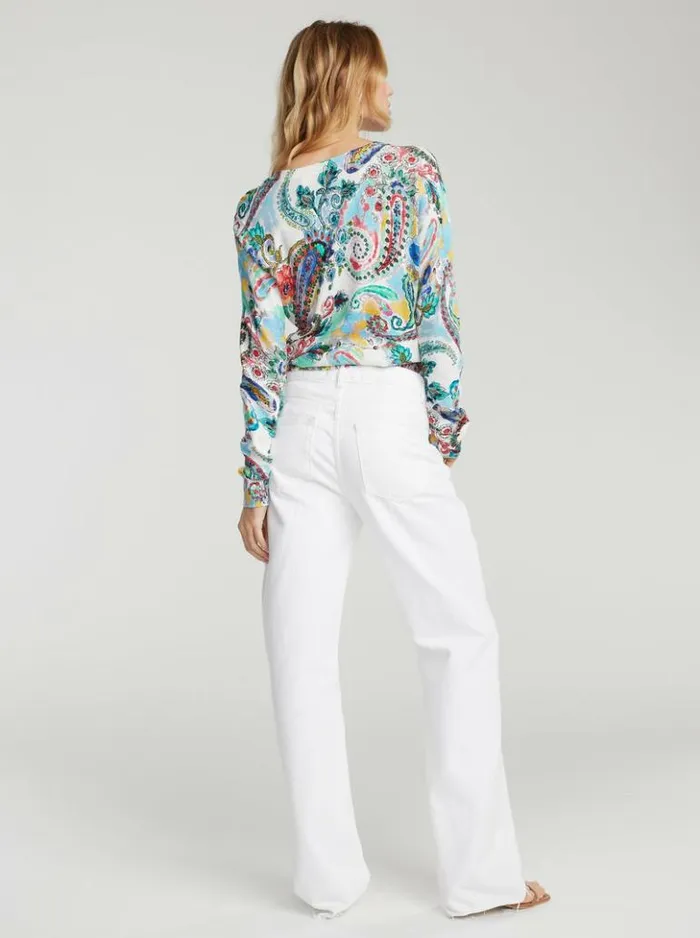 Women Robert Graham Tops Evelyn Sweater Multi