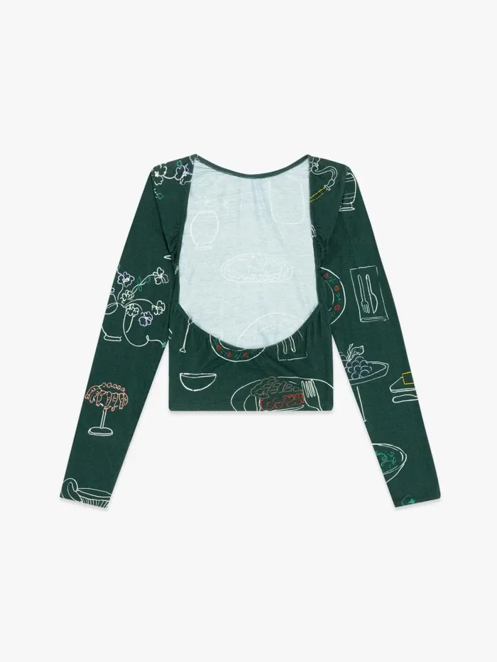Women Rowan Top Set The Table Forest Lisa Says Gah Knit Tops Women Rowan Top Set The Table Forest Lisa Says Gah Knit Tops
