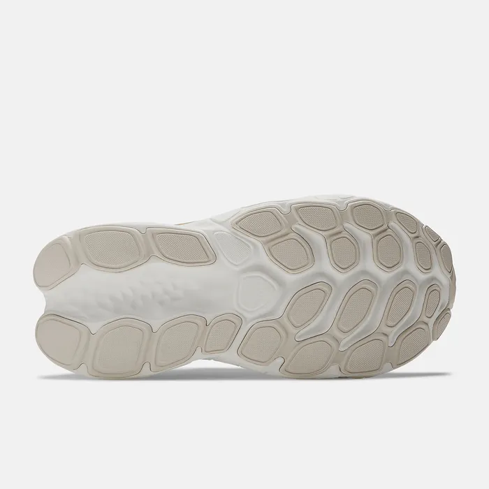 Women Running New Balance Fresh Foam X More v4 White with Gold Metallic and Moonbeam Women Running New Balance Fresh Foam X More v4 White with Gold Metallic and Moonbeam