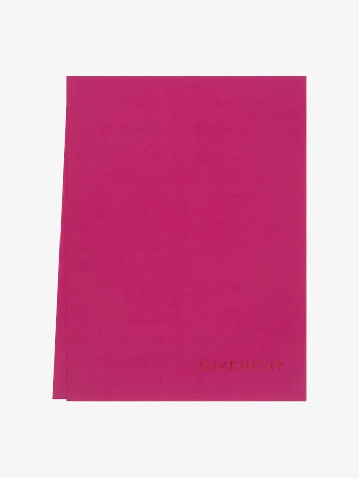 Women Scarves Givenchy GIVENCHY 4G Scarf In Wool Cyclamen