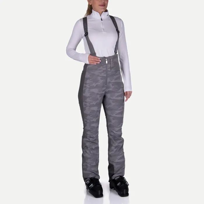 Women Sella Wool Bib Pewter KJUS Pants