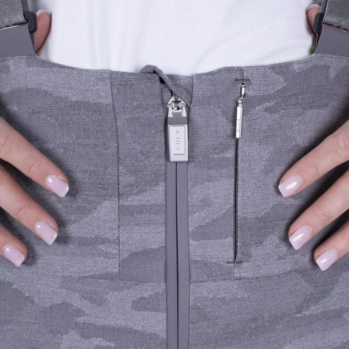 Women Sella Wool Bib Pewter KJUS Pants