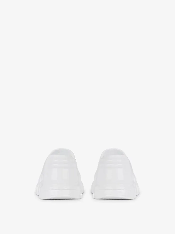 Women Shark Lock Givenchy Marshmallow Wedge Sandals In Rubber White Women Shark Lock Givenchy Marshmallow Wedge Sandals In Rubber White