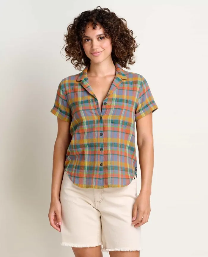 Women Shirts and Tops Toad and Co Camp Cove Short Sleeve Shirt North Shore Ii