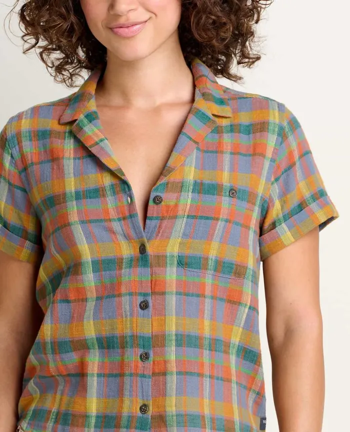Women Shirts and Tops Toad and Co Camp Cove Short Sleeve Shirt North Shore Ii