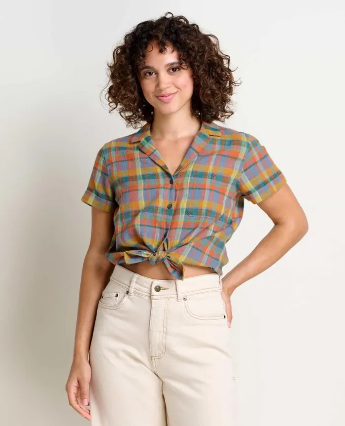 Women Shirts and Tops Toad and Co Camp Cove Short Sleeve Shirt North Shore Ii
