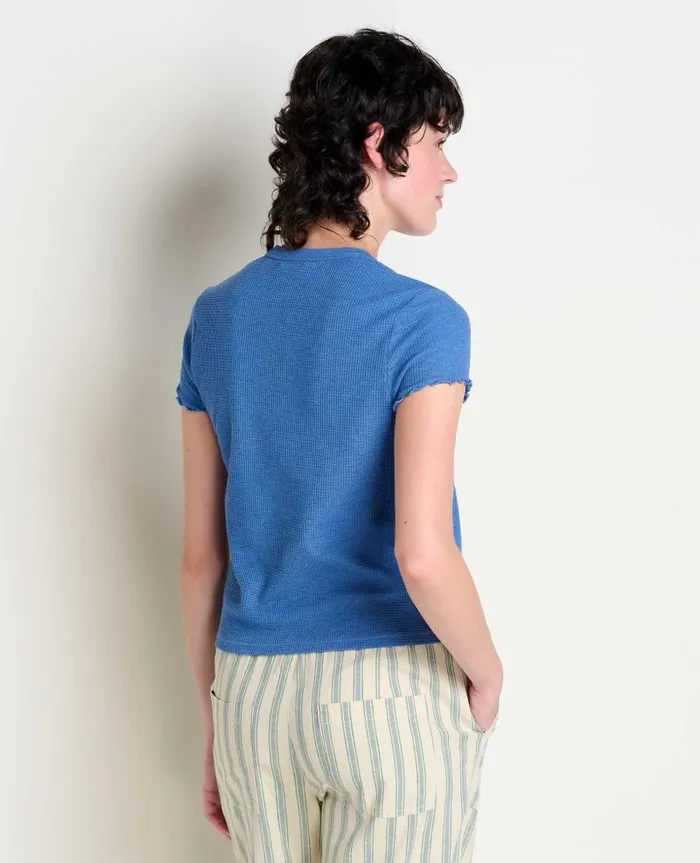 Women Shirts and Tops Toad and Co Foothill Baby Tee Cornflower