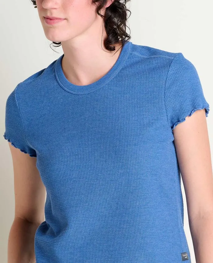 Women Shirts and Tops Toad and Co Foothill Baby Tee Cornflower