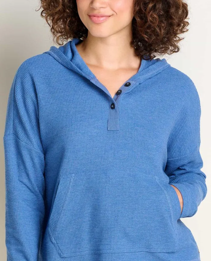 Women Shirts and Tops Toad and Co Foothill Long Sleeve Hoodie Cornflower