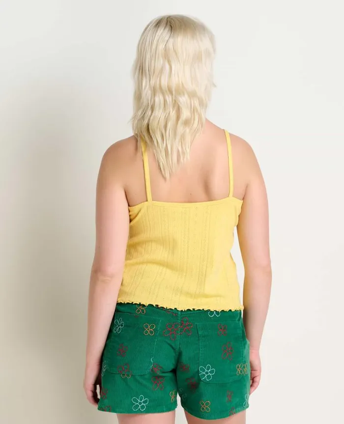 Women Shirts and Tops Toad and Co Foothill Pointelle Tank Chamomile