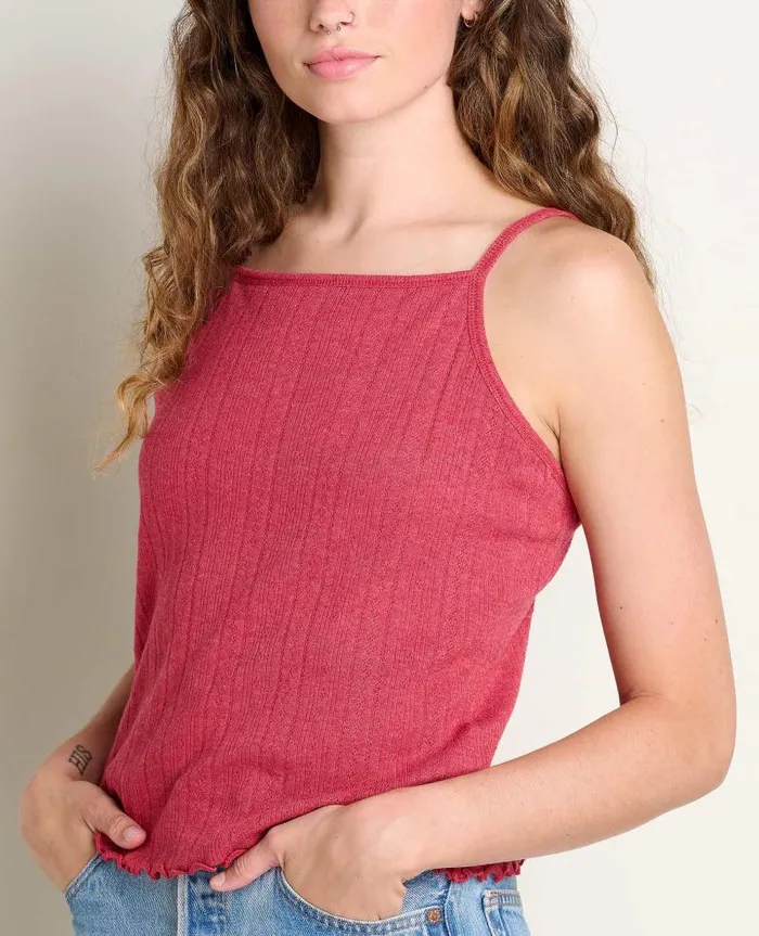 Women Shirts and Tops Toad and Co Foothill Pointelle Tank Cinnabar