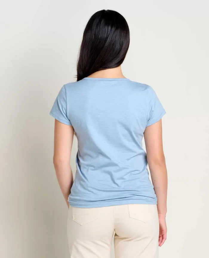 Women Shirts and Tops Toad and Co Marley II Short Sleeve Tee Weathered Blue