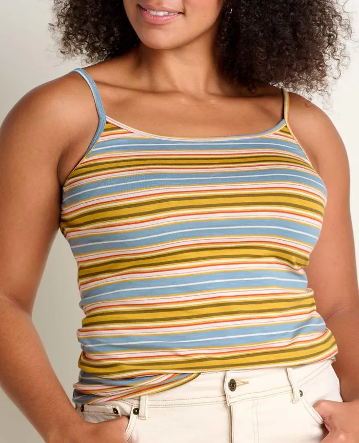Women Shirts and Tops Toad and Co Samba Dia Cami North Shore Multi Stripe