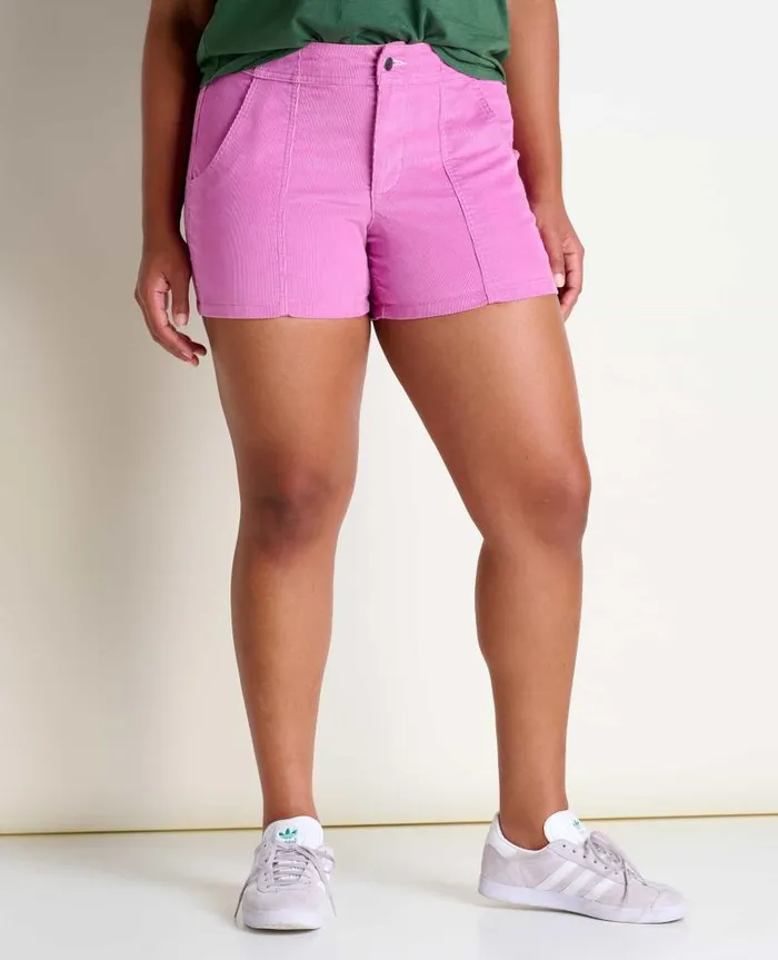Women Shorts Toad and Co Coaster Cord Short Tulip
