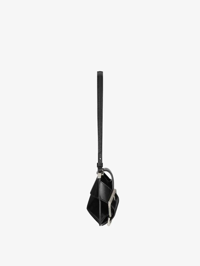 Women Shoulder Bags Givenchy Voyou Shoulder Flap Bag In Box Leather Black Women Shoulder Bags Givenchy Voyou Shoulder Flap Bag In Box Leather Black