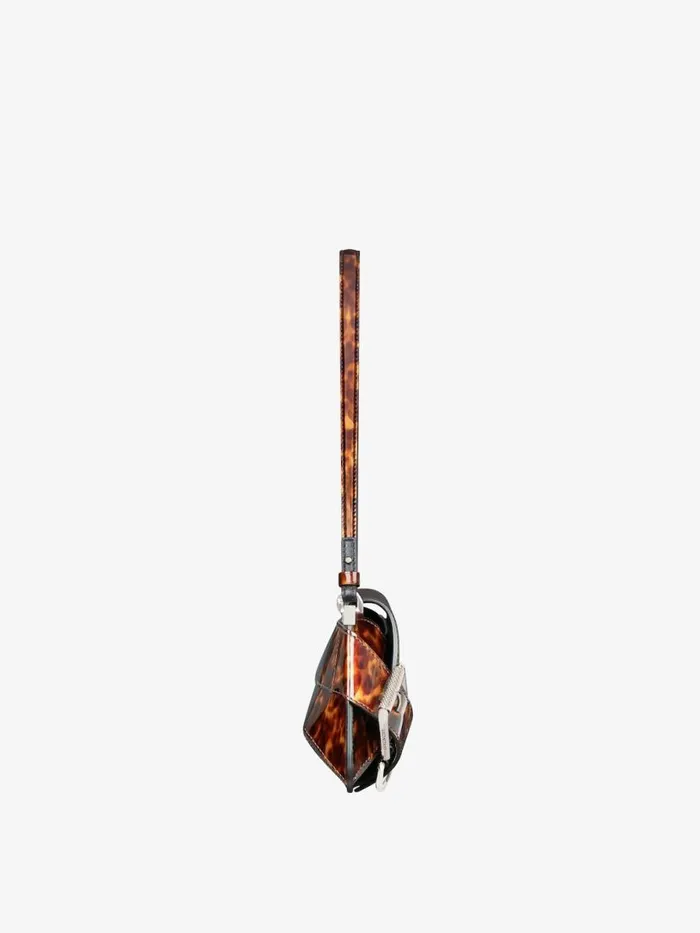Women Shoulder Bags Givenchy Voyou Shoulder Flap Bag In Tortoiseshell Leather Blackbrown Women Shoulder Bags Givenchy Voyou Shoulder Flap Bag In Tortoiseshell Leather Blackbrown